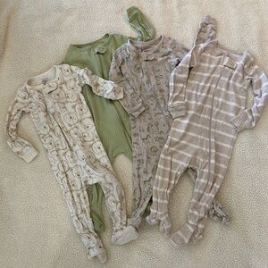 Member’s mark baby footed pjs (4pack)